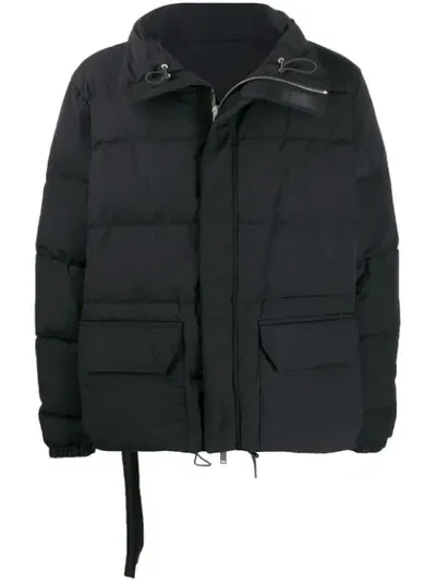 Ben Taverniti Unravel Project Padded Shell Jacket In Black