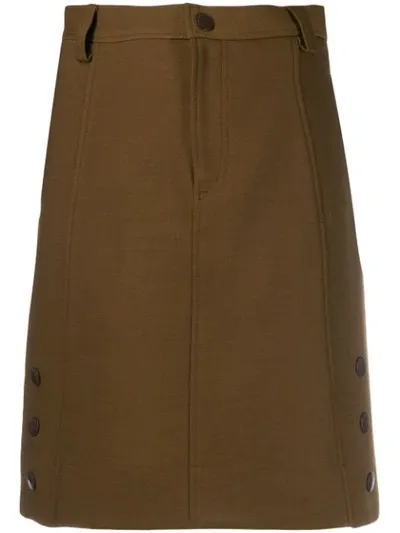 See By Chloé Knee Length Skirts In Brown