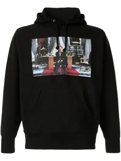 Supreme Scarface Hoodie In Black