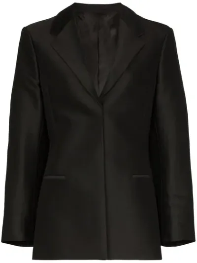 Totême Cavo Tailored Blazer In Black