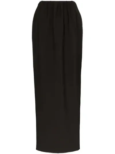 Totême Oderzo Split Detail Skirt In Black