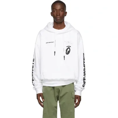 Off-white Off White Split Arrow Print Hoodie