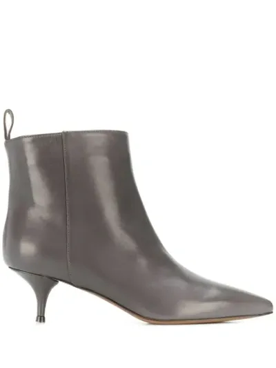 L'autre Chose Pointed Boots In Grey