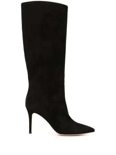 Gianvito Rossi Stiletto Boots In Black