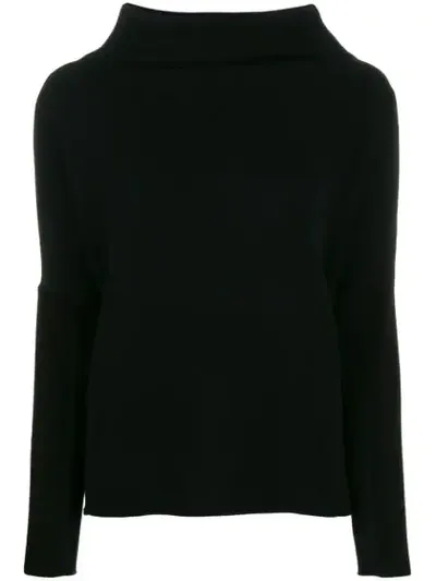 Kristensen Du Nord Cashmere Turtleneck Jumper In Black