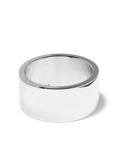 Le Gramme 15g Brushed Sterling Silver Band Ring In Metallic