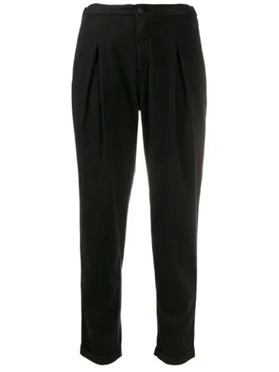 Transit Cropped Tailored Trousers In Black