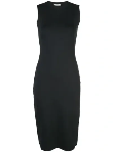 The Row Sleeveless Midi Dress In Black