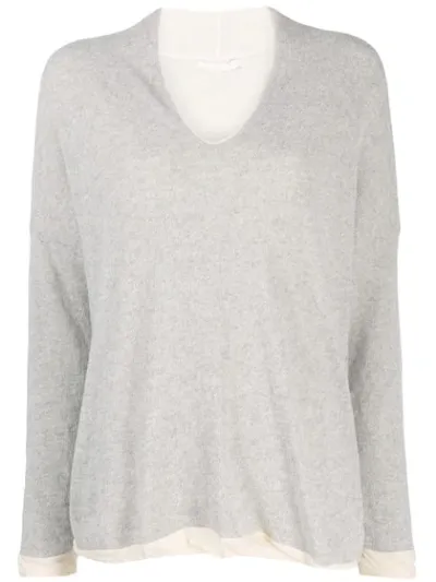 Elsa Esturgie Broussaille Sweater In Grey