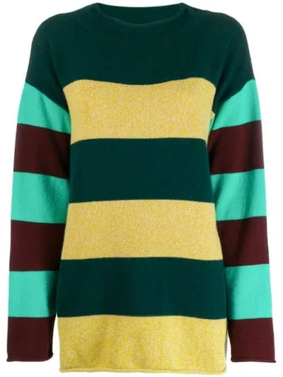 Paul Smith Gestreifter Pullover In Green