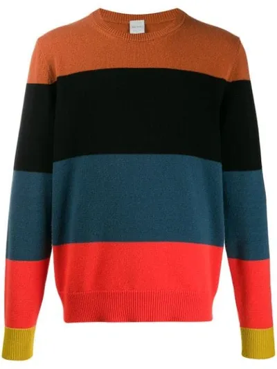 Paul Smith Caravel Jumper In Orange