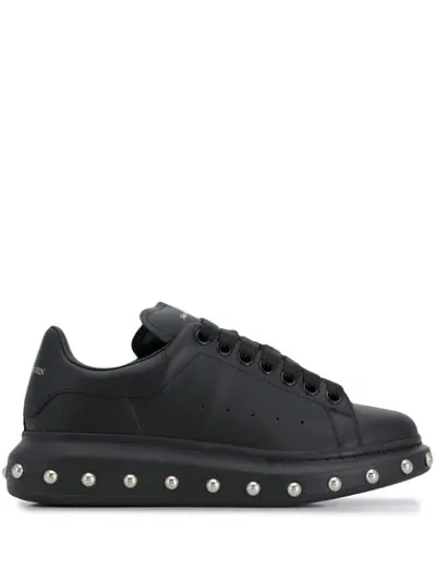 Alexander Mcqueen Oversized Studded Sneakers In Black