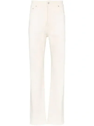 Loreak Straight-leg Denim Jeans In White