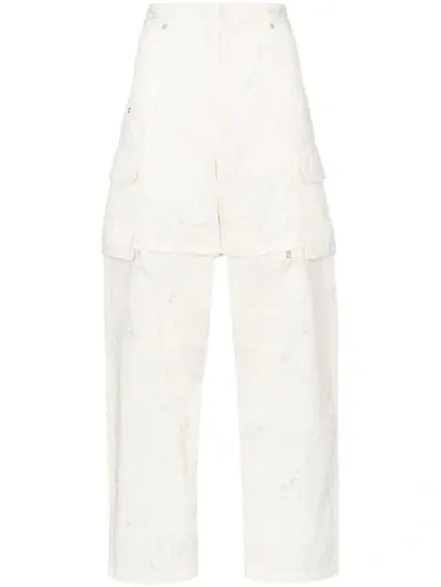 Jacquemus Le Pantalon Pêche Printed Trousers In White