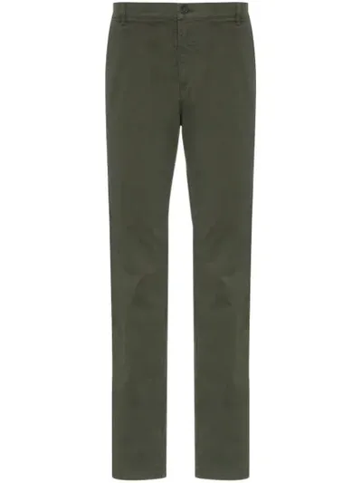 Kenzo Chino Trousers In Green