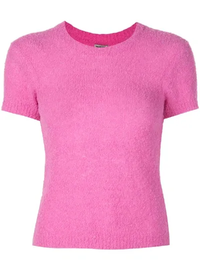 Rachel Comey Short Sleeved Sweatshirt In Pink