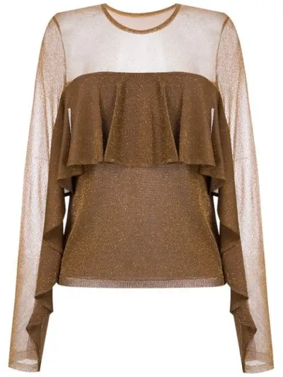 Nk Tina Top In Brown