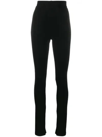 Styland High Waisted Leggings In Black