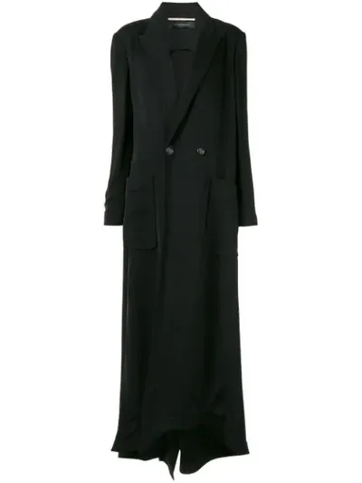 Roland Mouret Ravington Oversized Coat In Black