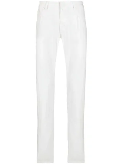 Jacob Cohen Straight-leg Denim Jeans In White