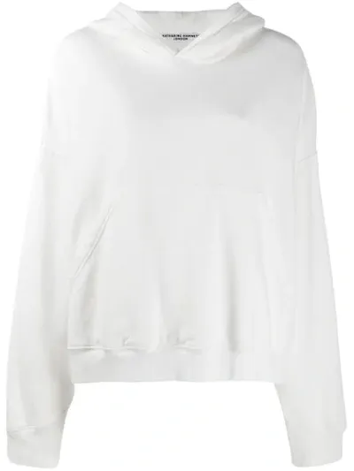 Katharine Hamnett Choose Life Hoodie In White