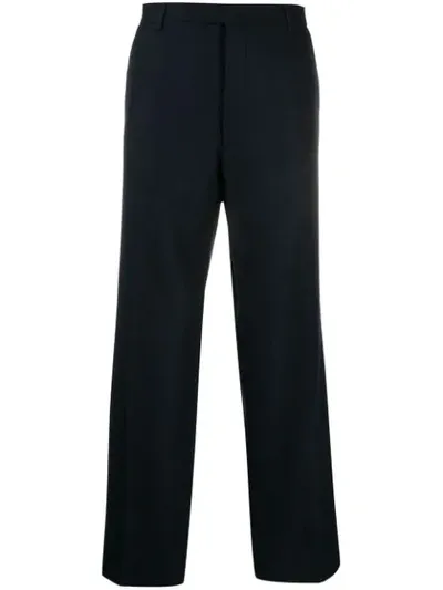 Prada Wide-leg Trousers In Blue