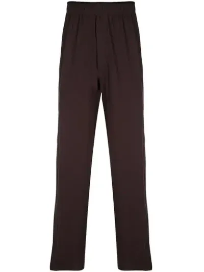 Gr10k Loose Fit Trousers In Brown