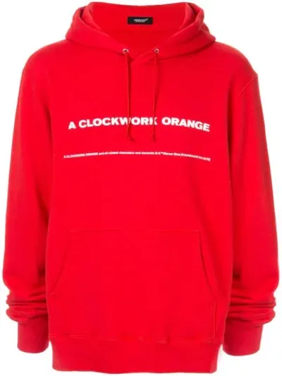 Undercover A Clockwork Orange Hoodie In Red