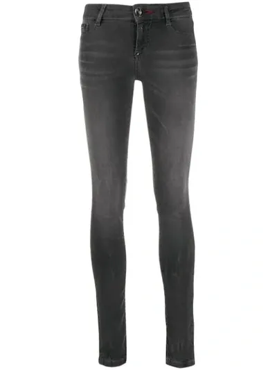 Philipp Plein Skinny Jeans In Grey