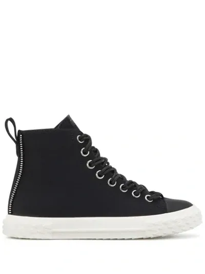 Giuseppe Zanotti Blabber High Top Sneakers In Black