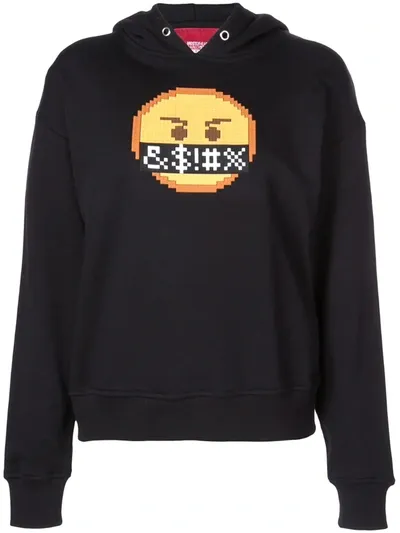 Mostly Heard Rarely Seen 8-bit Curse Hoodie In Black