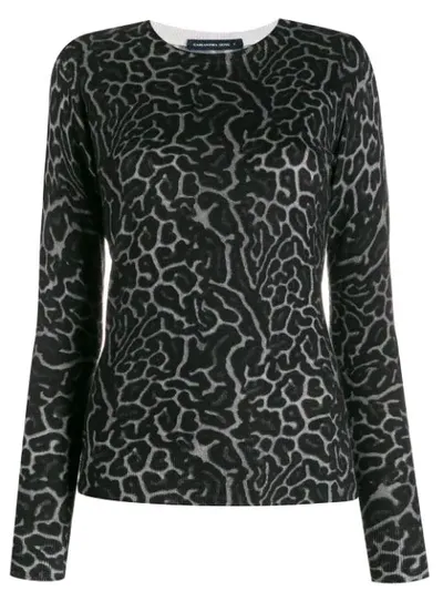 Samantha Sung Carolina Cashmere Sweater In Black