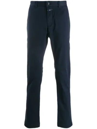 Closed Straight-leg Tailored Trousers In Blue