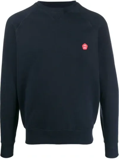 Aspesi Felpa Crew Neck Sweatshirt In Blue