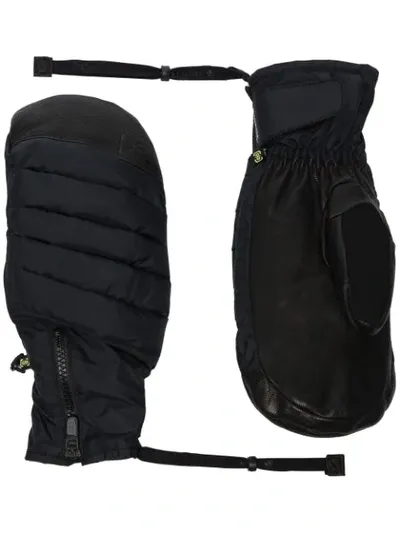 Burton Ak Quilted Ski Gloves In Blue