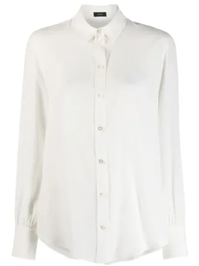 Joseph Classic Button-down Shirt In White