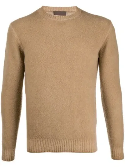 Altea Textured Knit Jumper In Neutrals