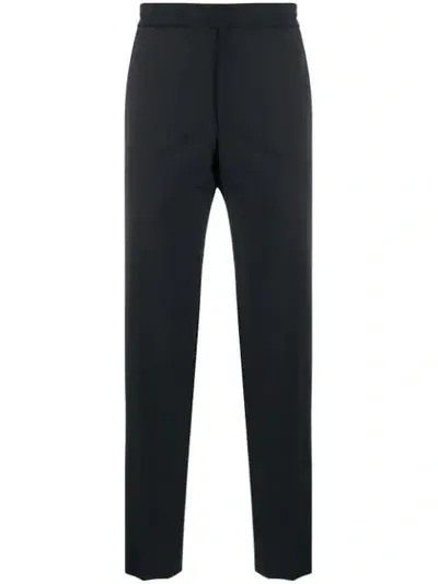 Golden Goose Elasticated Waist Straight Trousers In Black