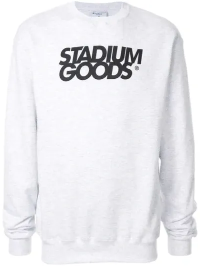 Stadium Goods Logo Sweater In Grey