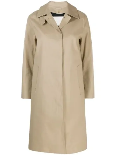 Mackintosh Dunkeld Lr-1001d Trench Coat In Neutrals