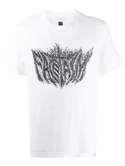 Facetasm Graphic-print T-shirt In White