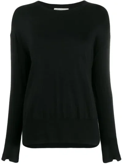 Stefano Mortari Loose-fit Knit Jumper In Black