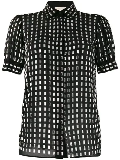 Michael Kors Embellished Shirt In Black