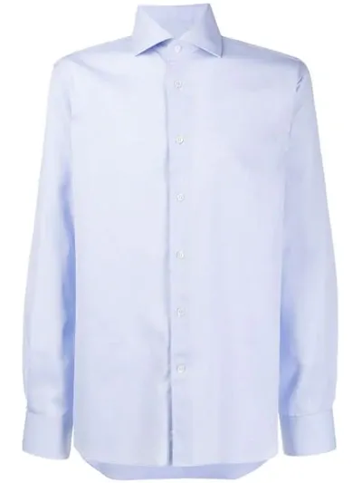 Corneliani Button-front Shirt In Blue