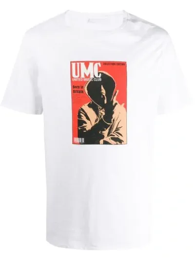 Neil Barrett Umc Print T-shirt In White