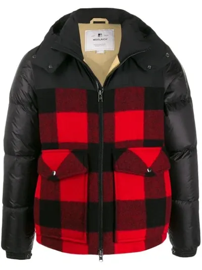 Woolrich Buffalo Padded Jacket In Black