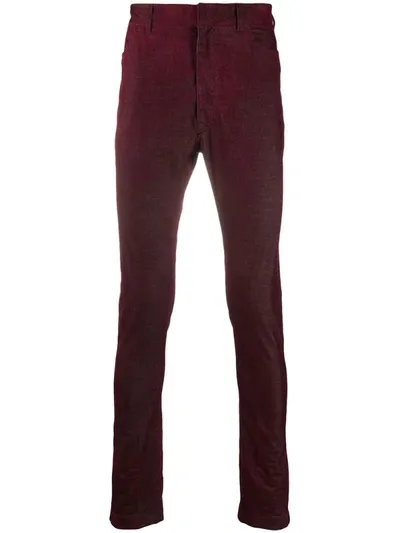 Ann Demeulemeester Brown Cotton & Wool Cropped Trousers