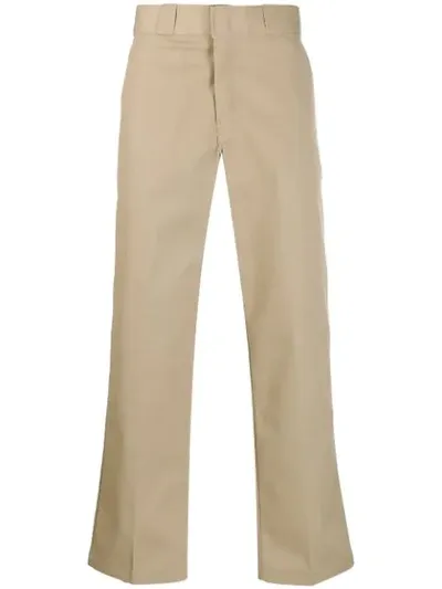 Dickies Construct Straight-leg Trousers In Neutrals