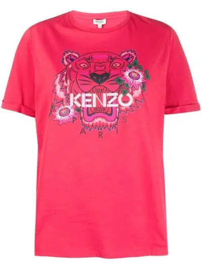 Kenzo Classic Tiger T-shirt In Pink