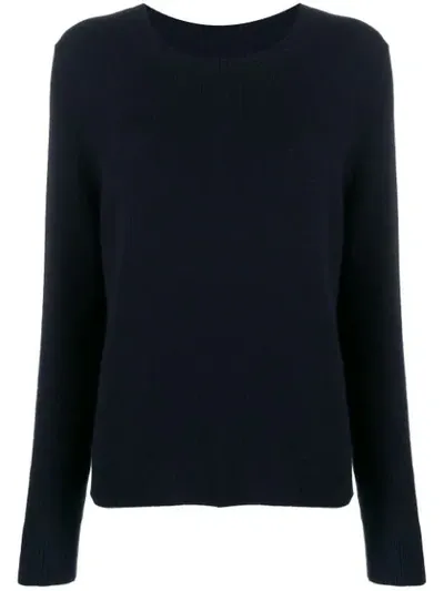 Chinti & Parker Crew Neck Jumper In Blue